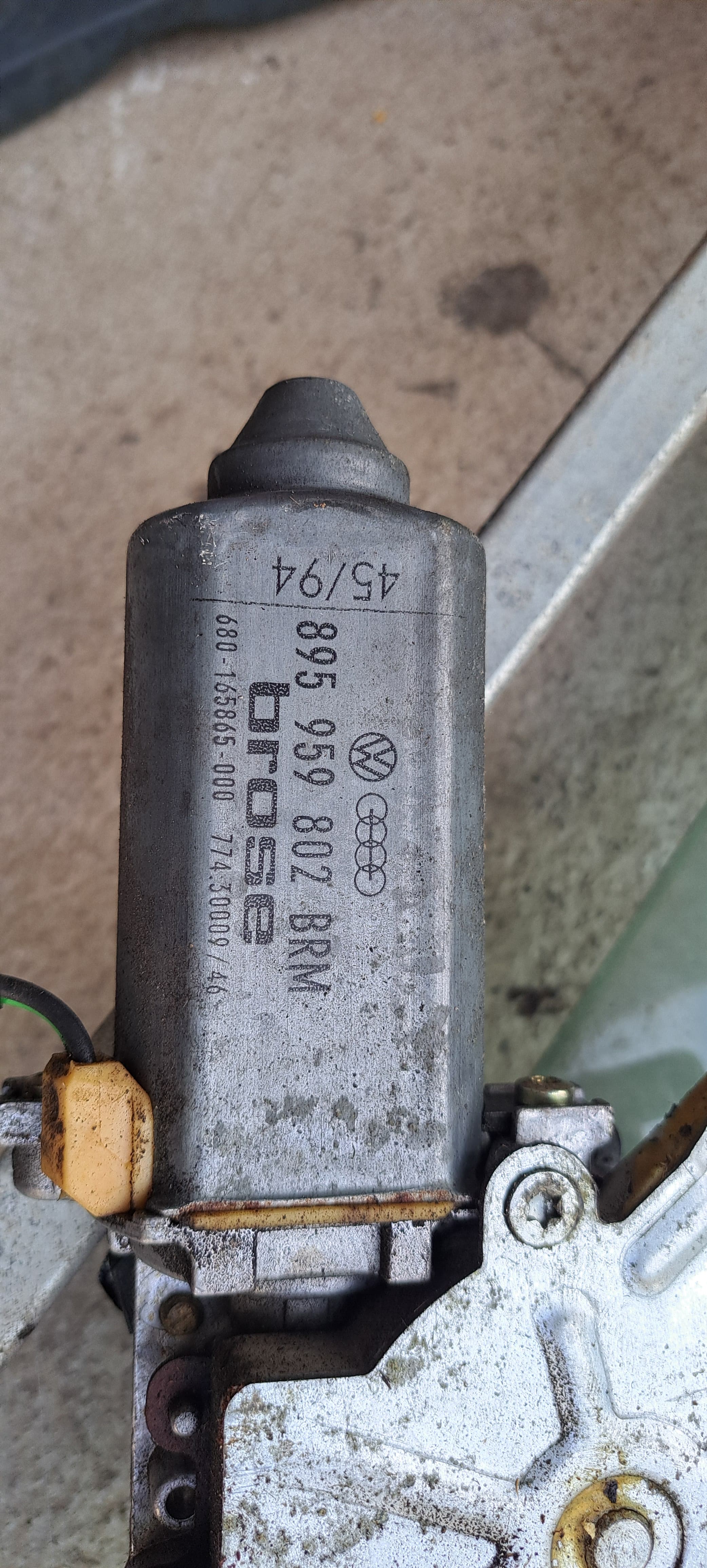 Fensterheber komplett, rechts, Audi Cabrio - 8G0837730A, 895959802BRM – Bild 3